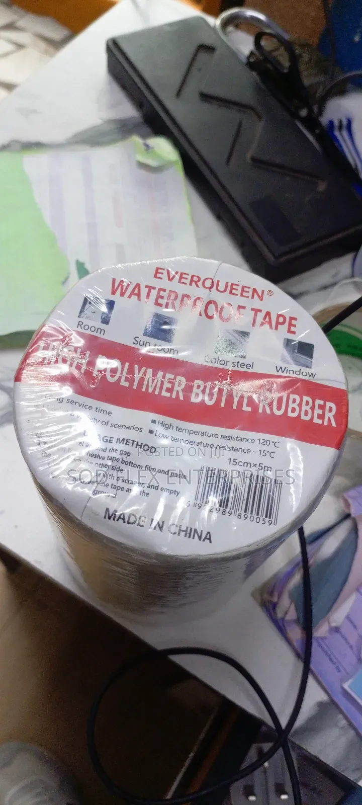 6"*5 Meters Length Waterproof Tape