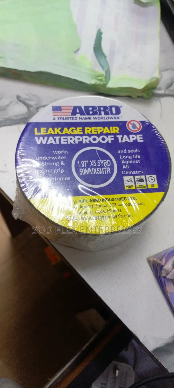 2" By 5 Meters Leakage Repair Waterproofing Tape