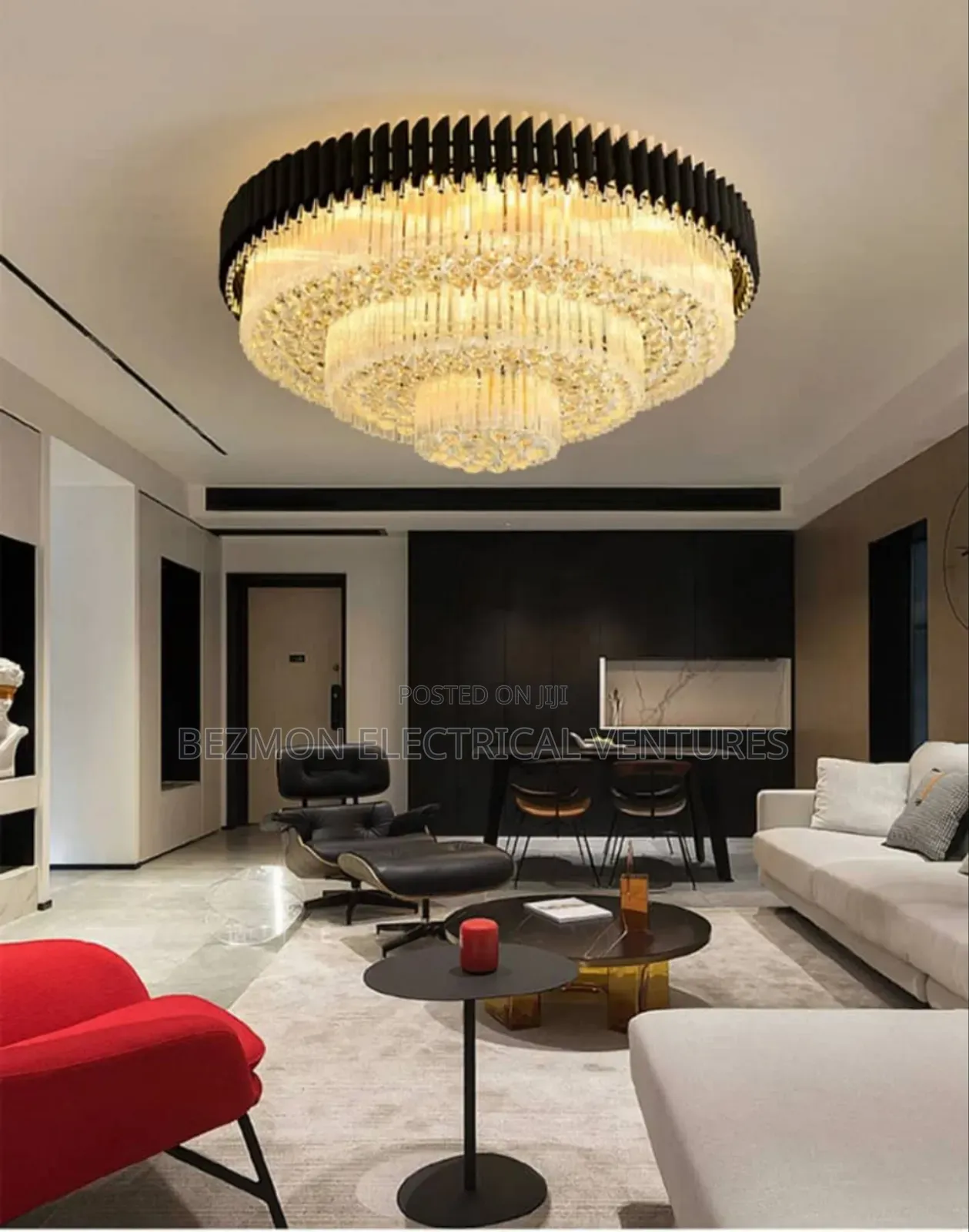 Crystal Ceiling Lights Available for Sale
