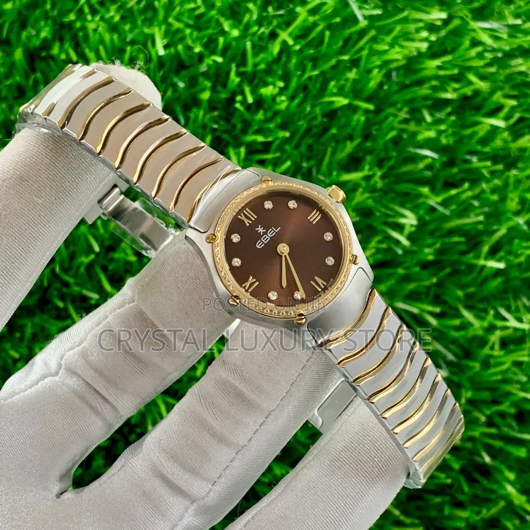 Ebel Quality Luxury Ladies Chain Strap Wristwatch