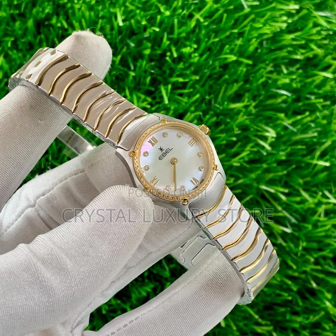 Ebel Quality Luxury Ladies Chain Strap Wristwatch