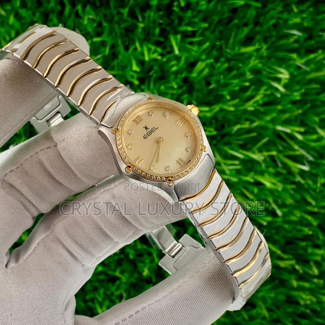 Ebel Quality Luxury Ladies Chain Strap Wristwatch