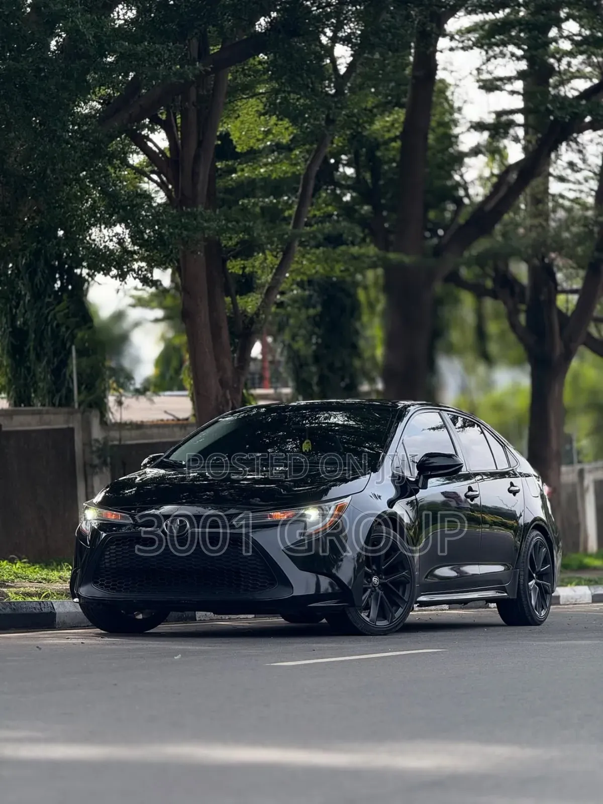 Toyota Corolla XLE 2020 Black