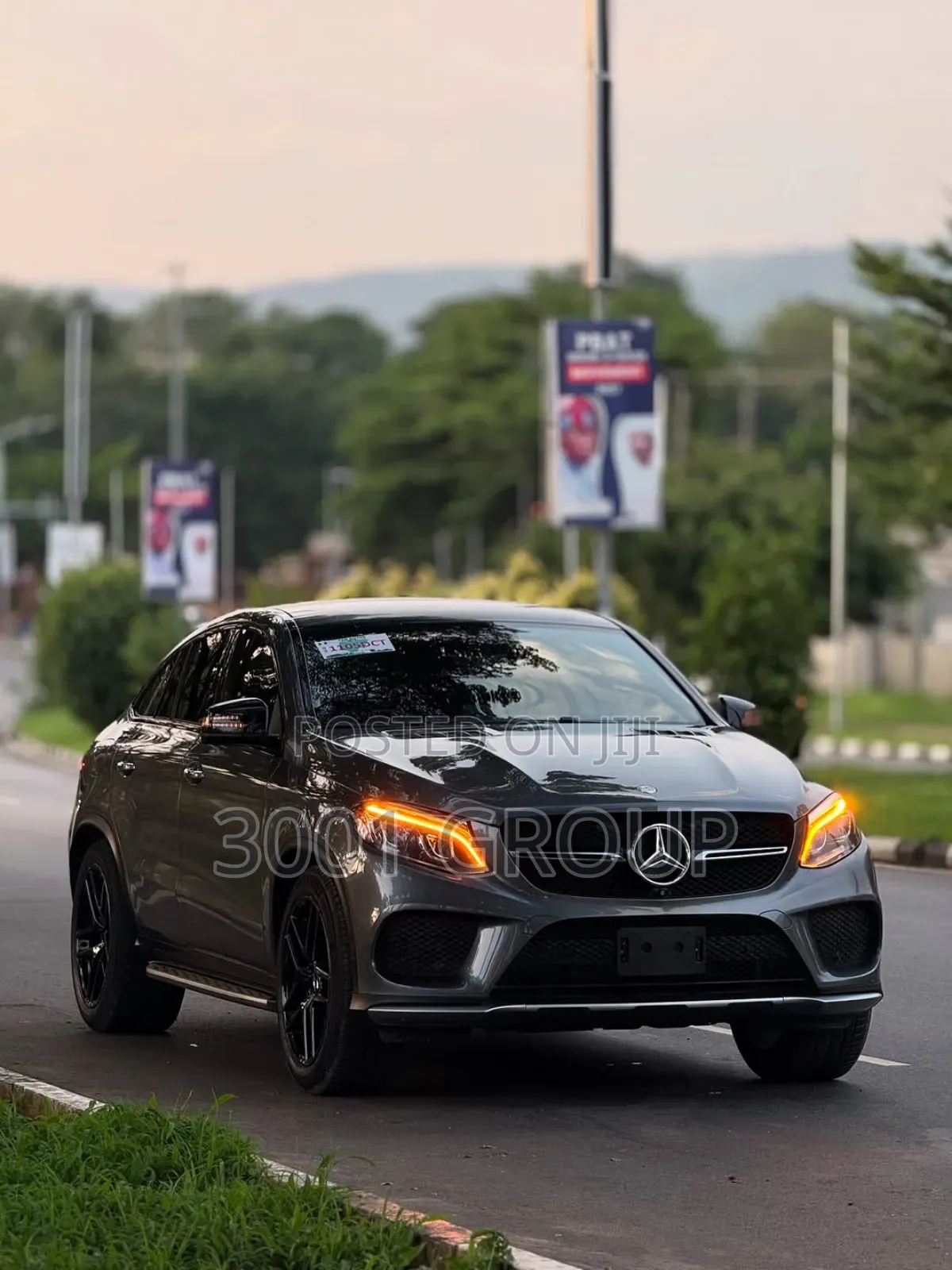 Mercedes-Benz GLE-Class AMG GLE 43 4MATIC 2017 Gray