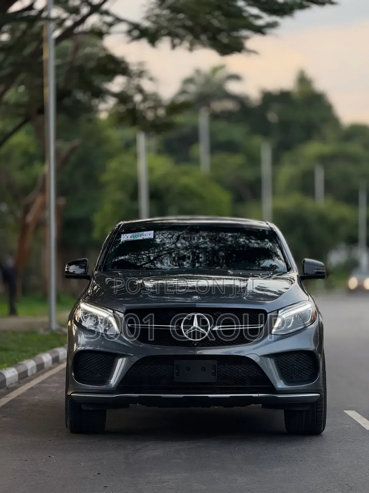 Mercedes-Benz GLE-Class AMG GLE 43 4MATIC 2017 Gray