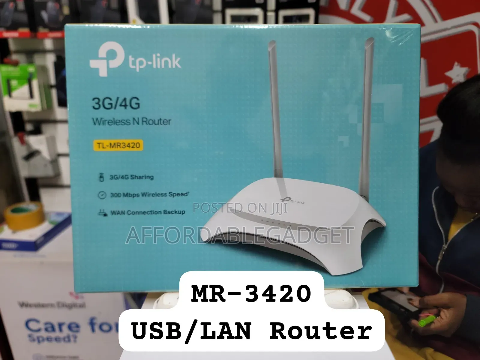 Tp-Link Mr3420 Usb/Land Router