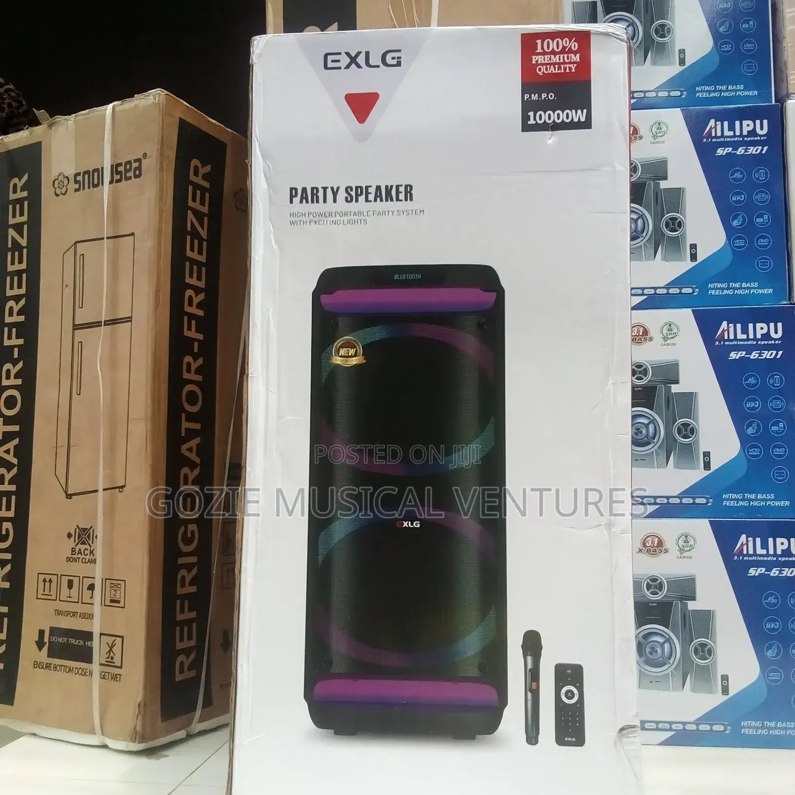 Exlg Doble Portable Party Speaker V1008a