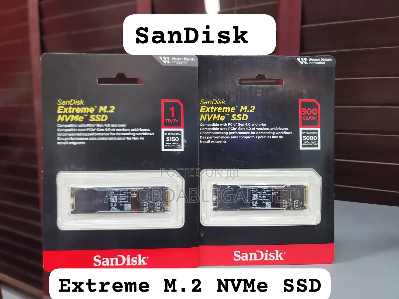 Sandisk Extreme 500gb Nvme M.2 SSD