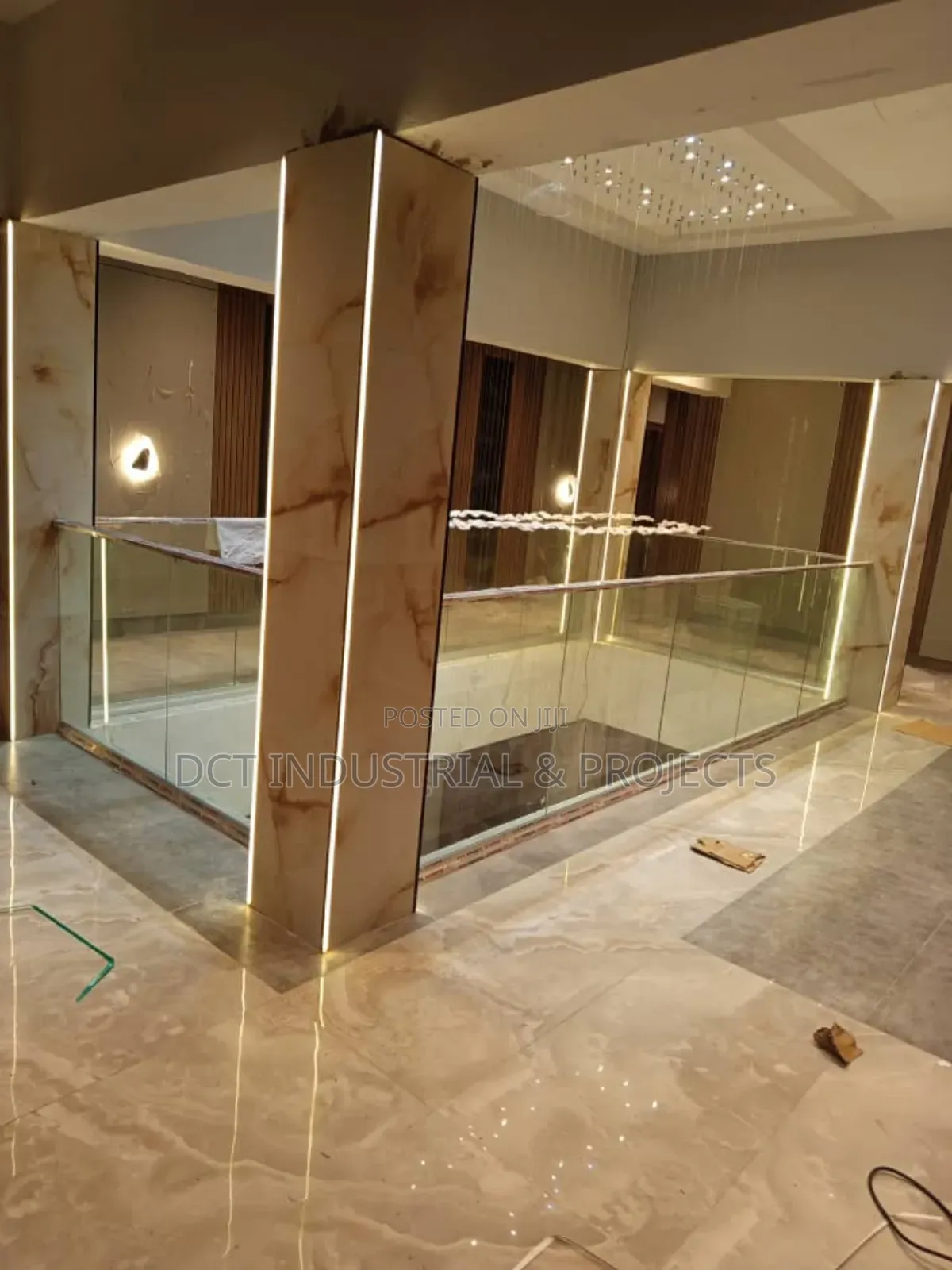 10mm Tempered Glass Handrails Installation