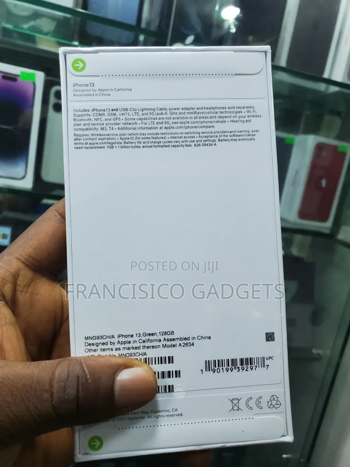 New Apple iPhone 13 128 GB Green