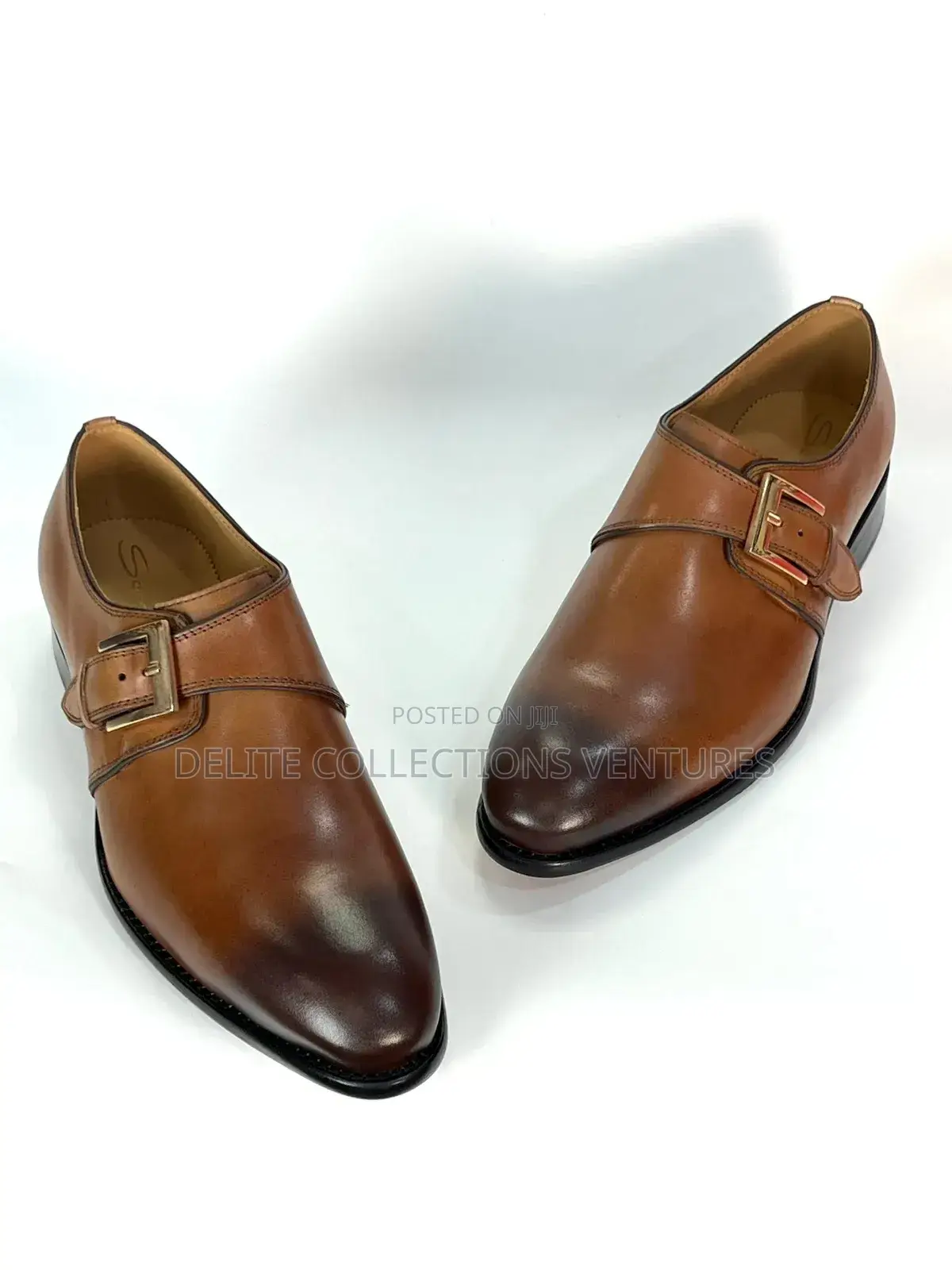 New in Santoni Leather Sole Shoes* 41,42,43,44,45,46