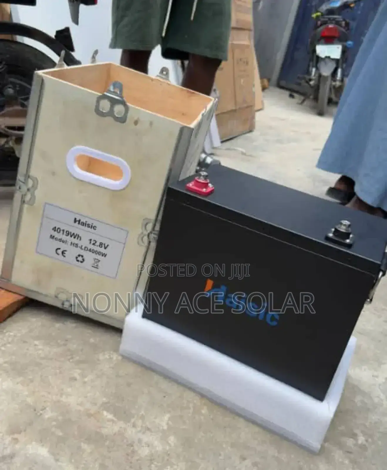 Haisic 4kwh 12v Lithium Battery With Digital Screen