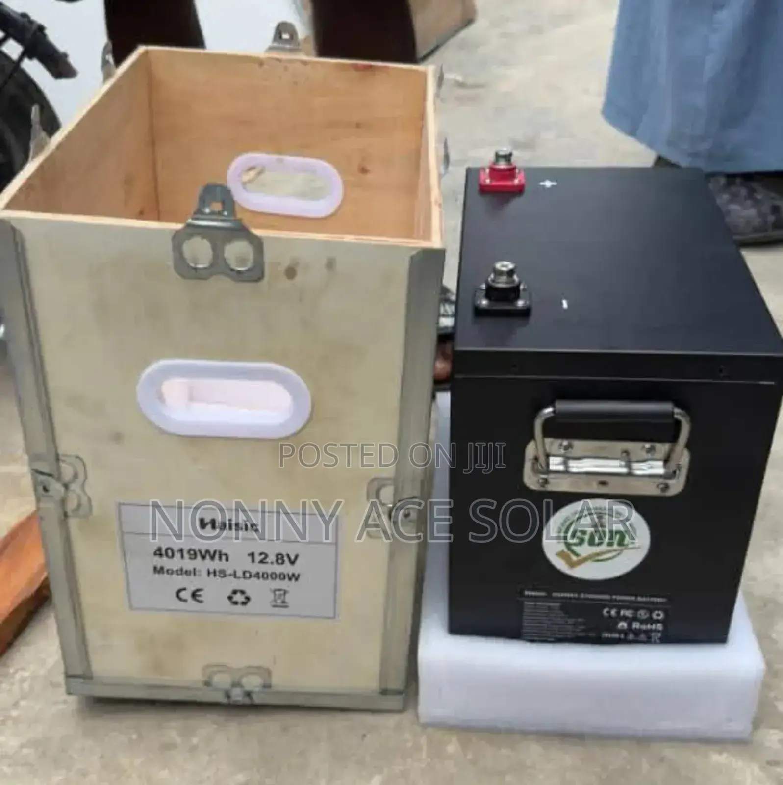 Haisic 4kwh 12v Lithium Battery With Digital Screen
