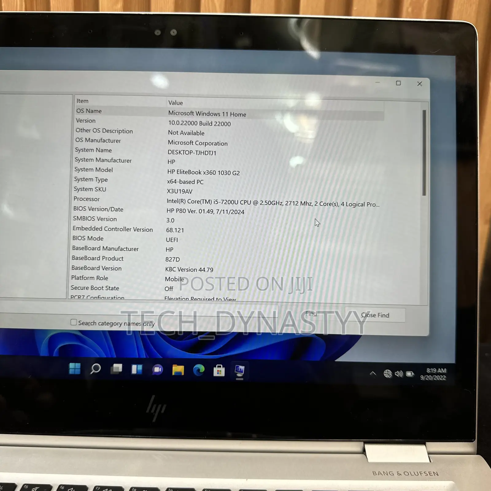 Laptop HP EliteBook X360 1030 G2 8GB Intel Core I5 SSD 256GB