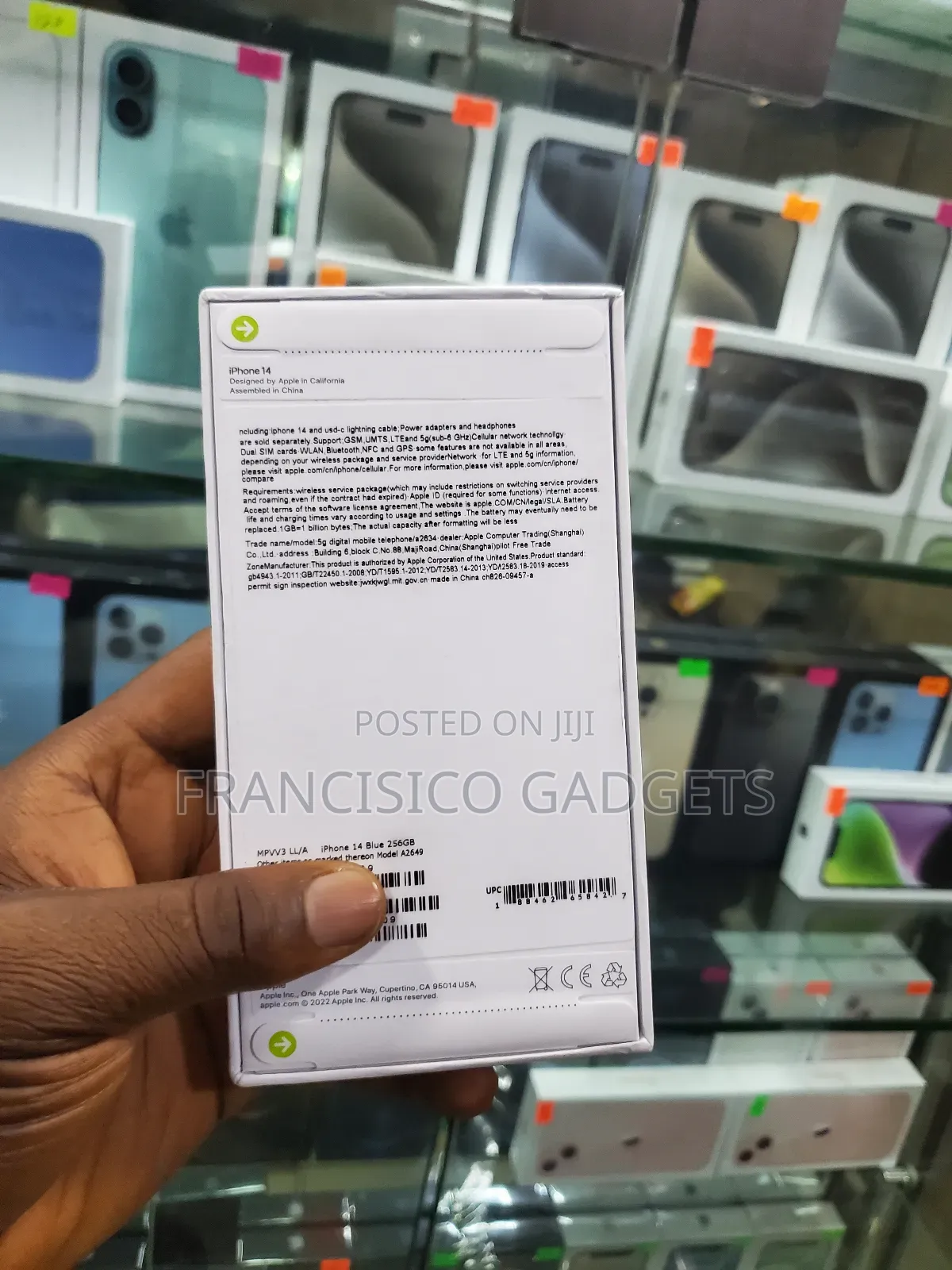 New Apple iPhone 14 256 GB Silver