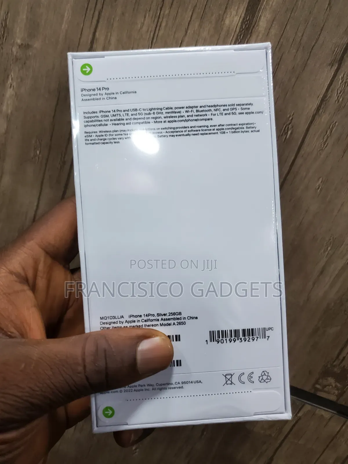 New Apple iPhone 14 Pro 256 GB Silver