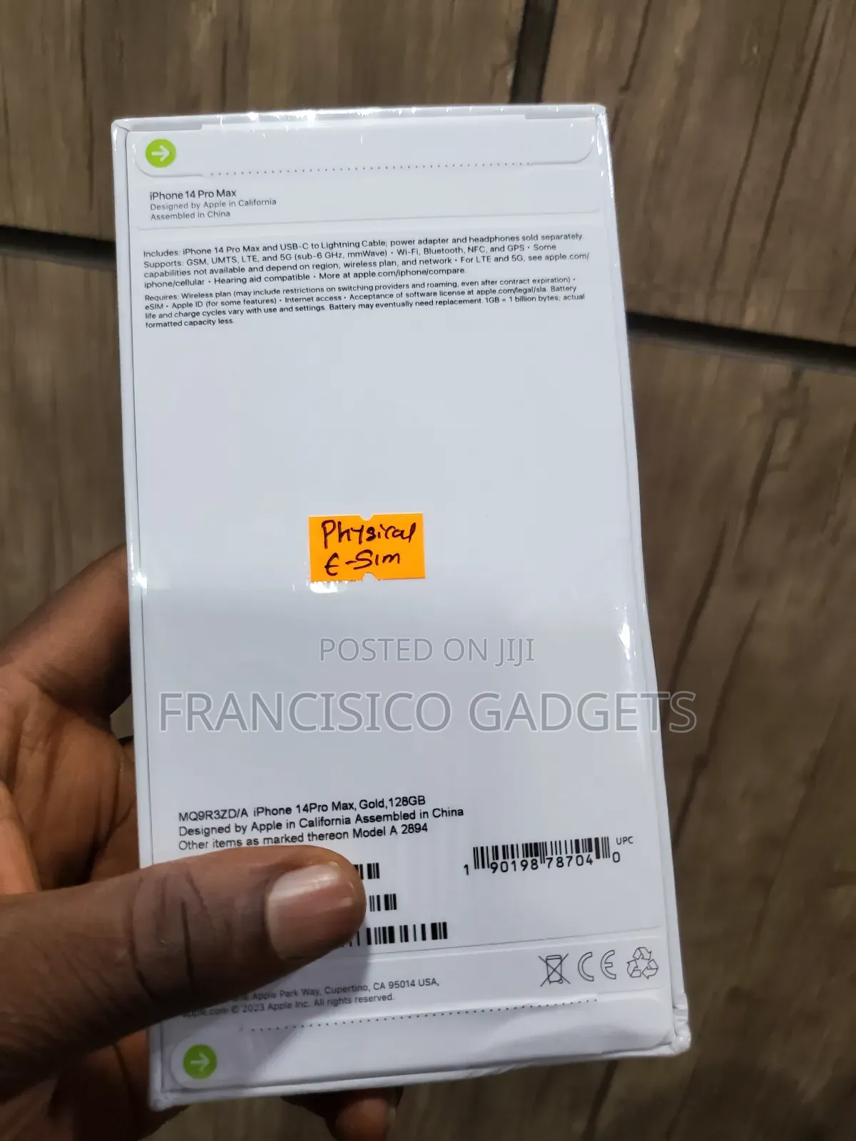 New Apple iPhone 14 Pro Max 128 GB Gold