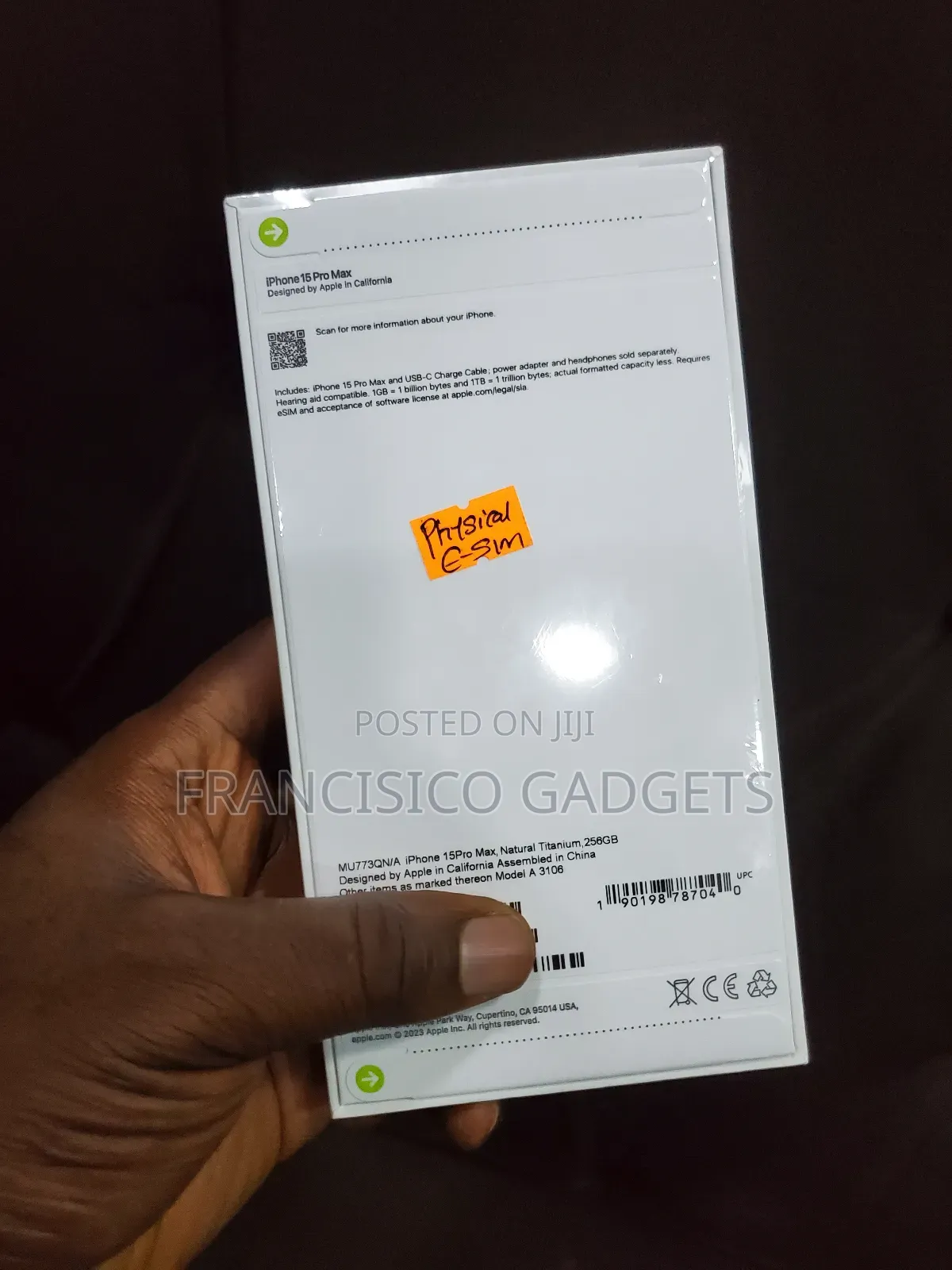 New Apple iPhone 15 Pro Max 512 GB Gold