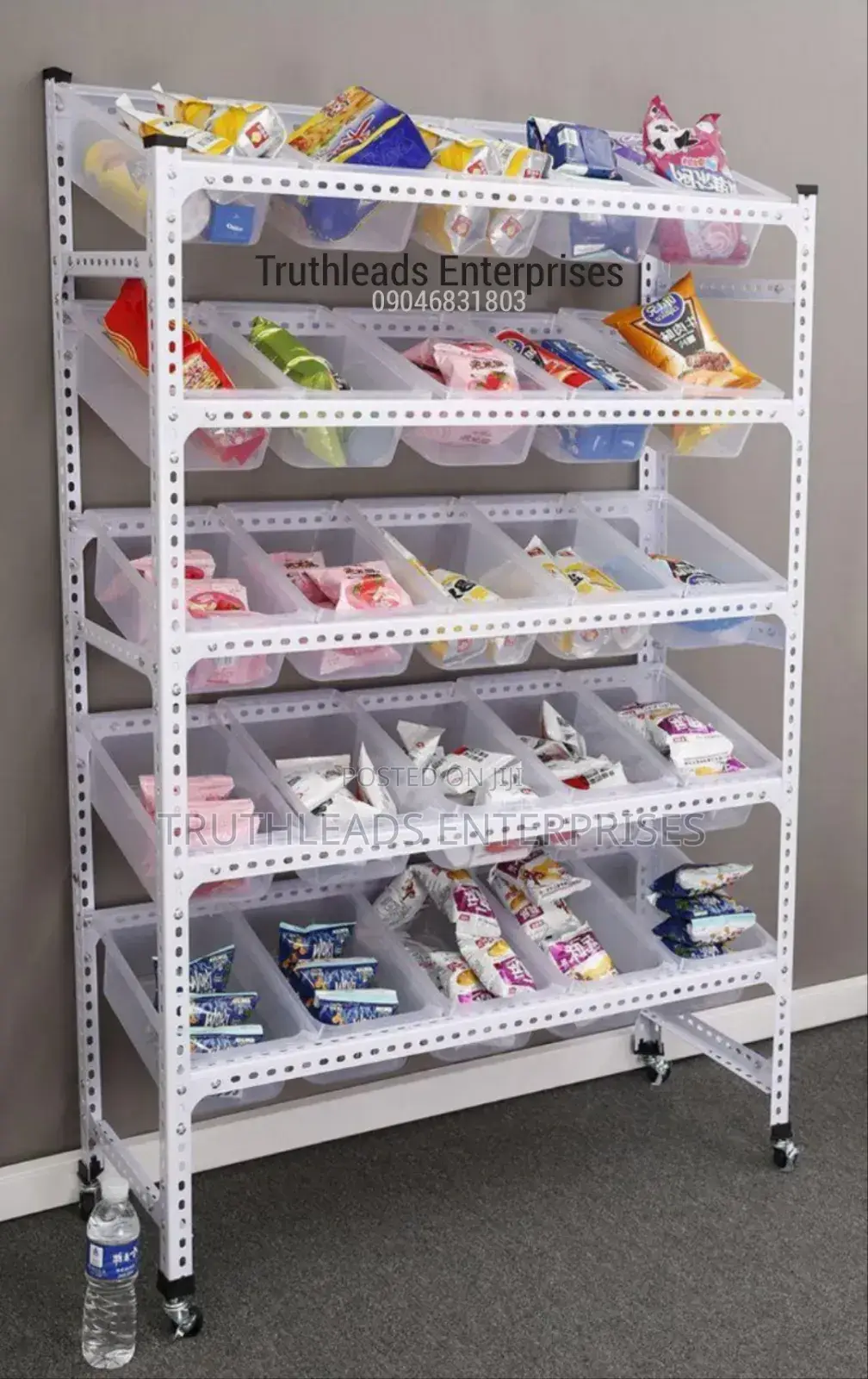 Shelf Displaying Rack