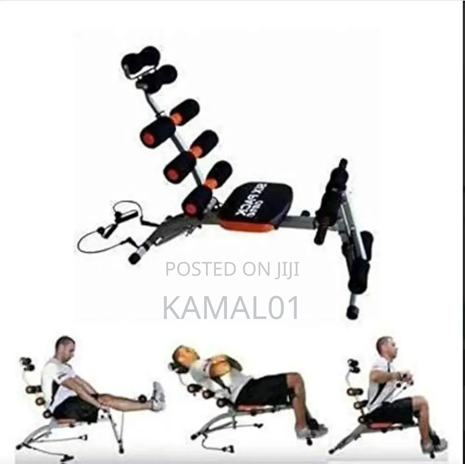Wonder Core Six Pack Care Complete Home Gym With Bicycle