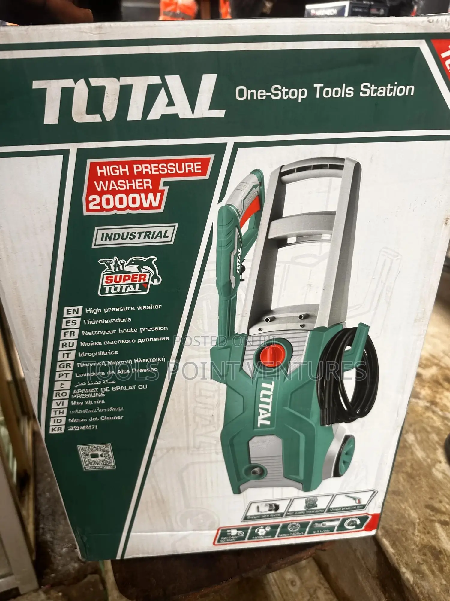 2000w Total High Pressure Washer