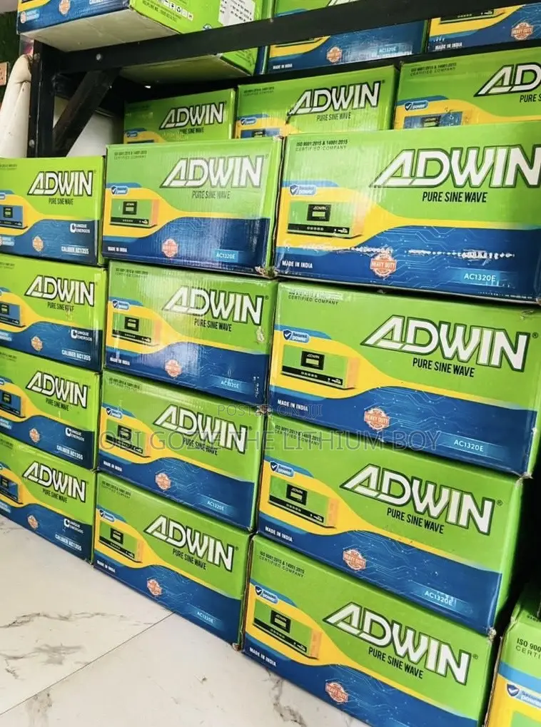 Adwin Pure Sine Wave Inverters. 1.1kva 12v 1.320kva 12v