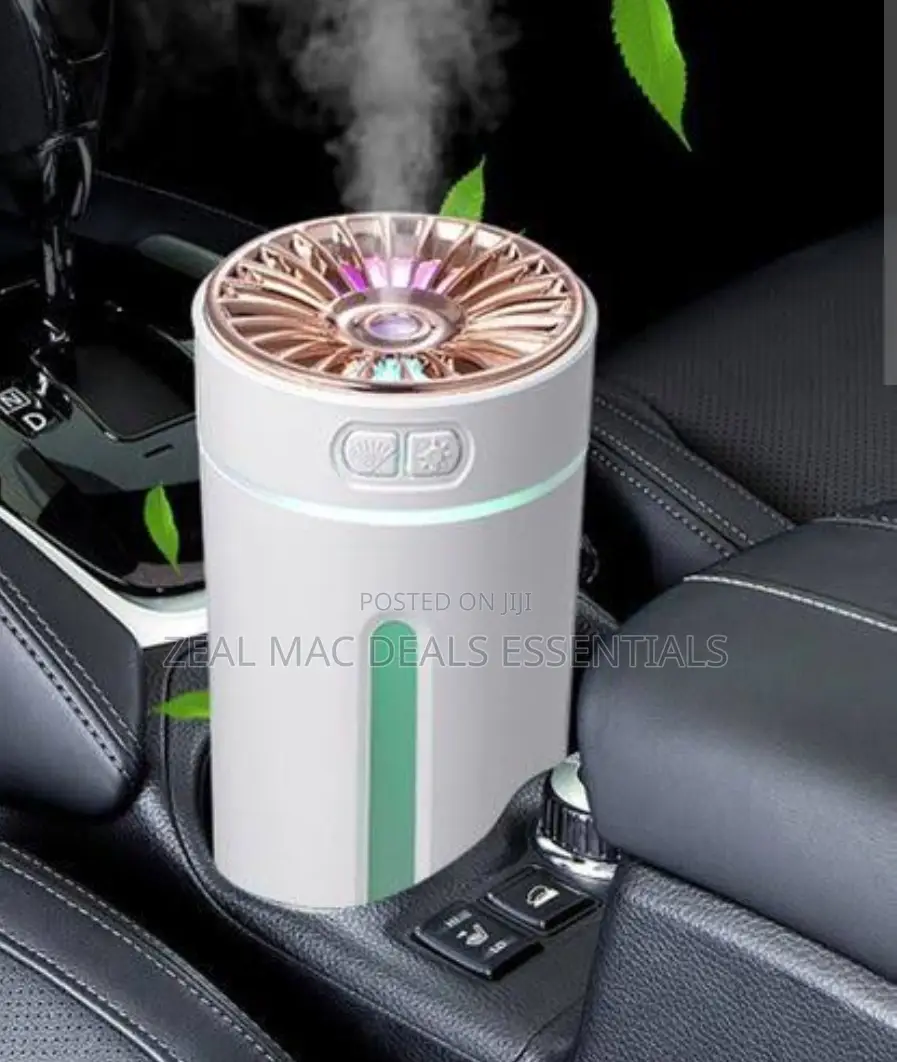 Car Diffuser Humidifier With Colorful Led Light