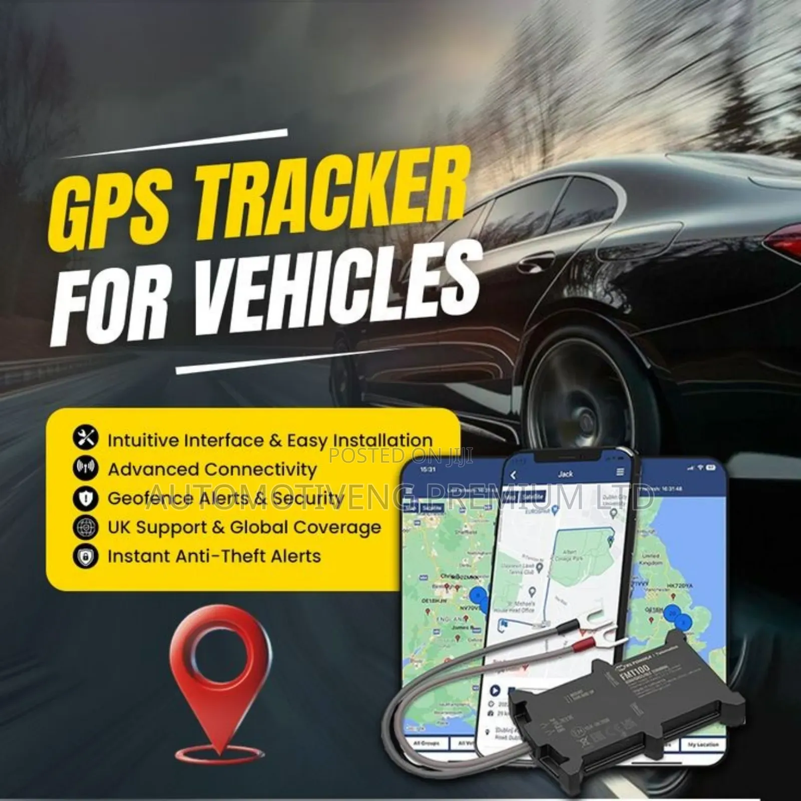 Very Efficient Vehicle GPS Tracker With Installations