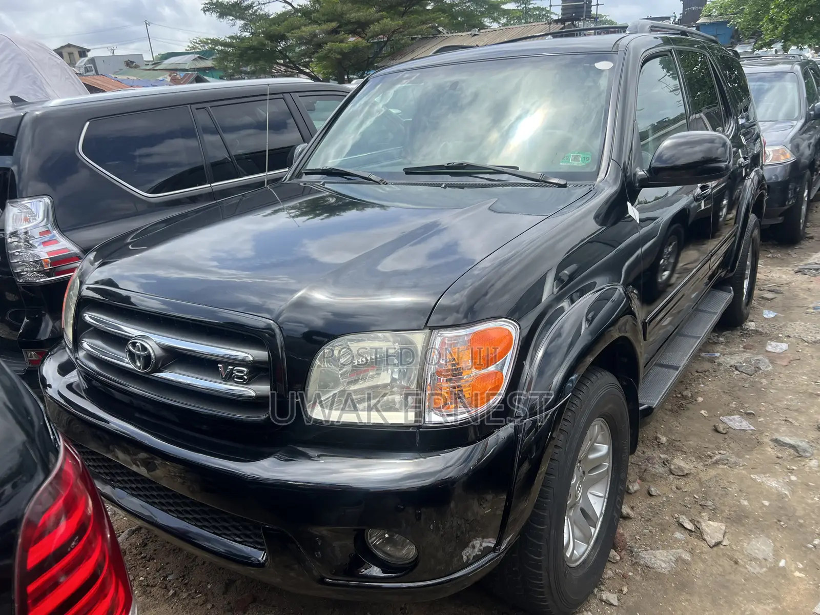 Toyota Sequoia Limited 4dr SUV 4WD (4.7L 8cyl 4A) 2004 Black