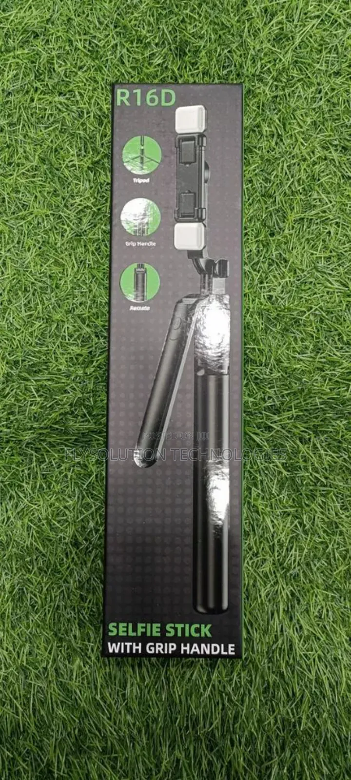 R16d 6ft Long Selfie Stick With Dual Light and Tripod