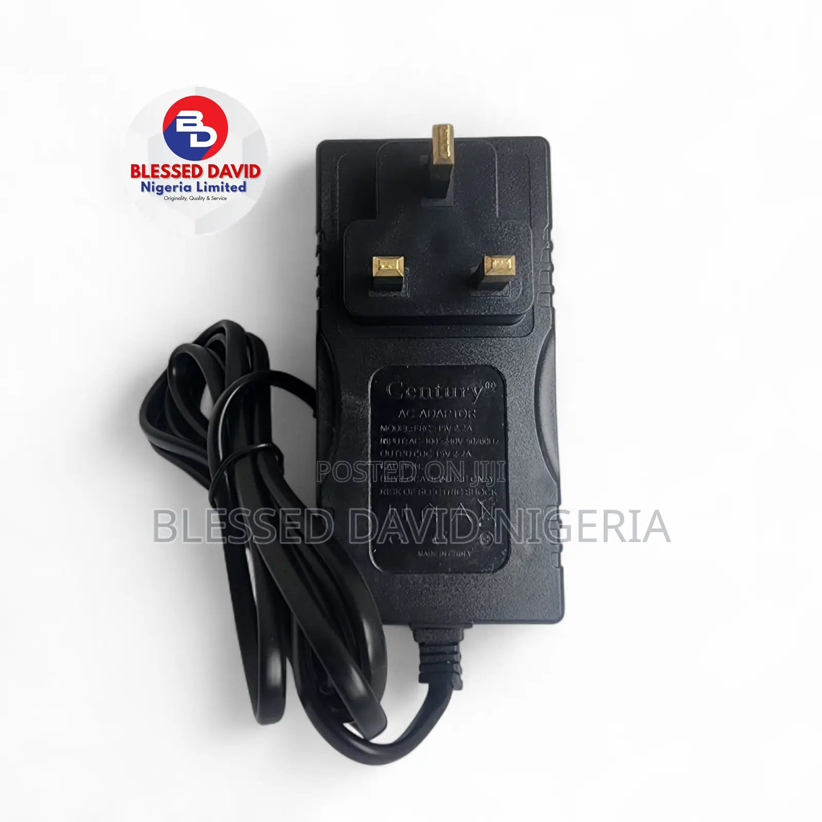 Century Original Charger For Rechargeable Fans