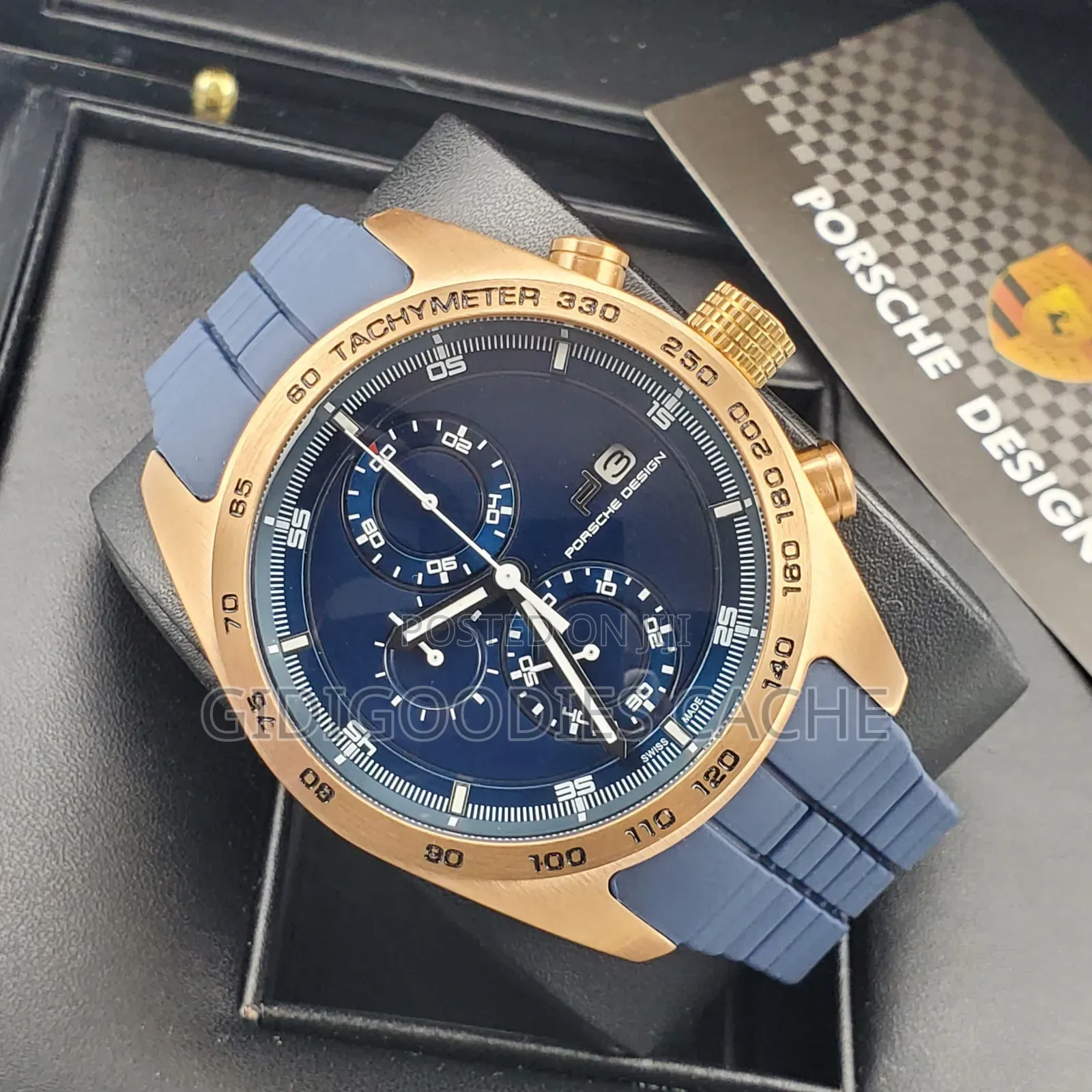 Porche Design Rubber Strap Watches