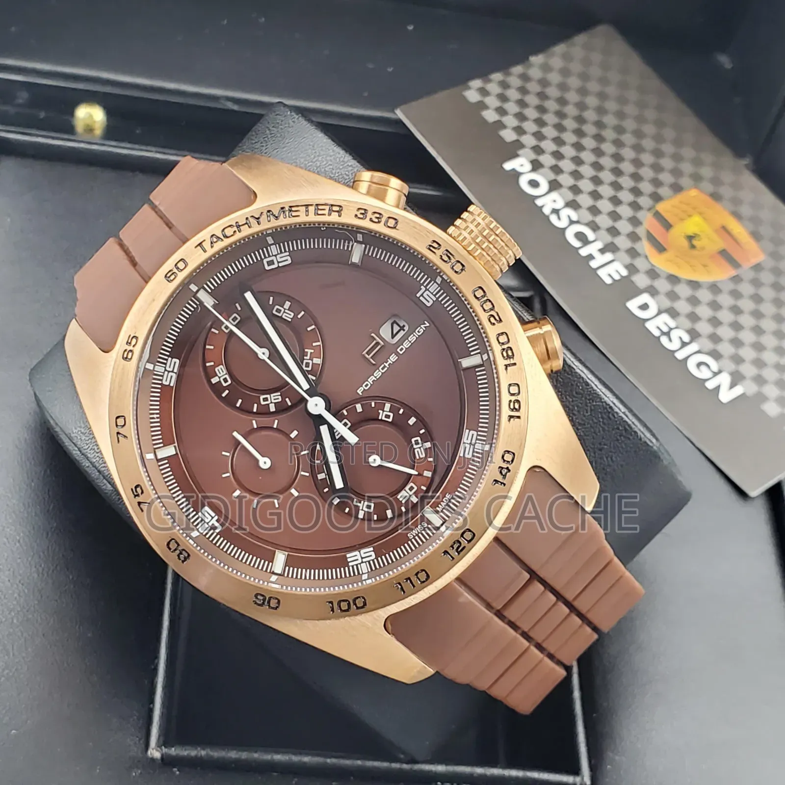 Porche Design Rubber Strap Watches