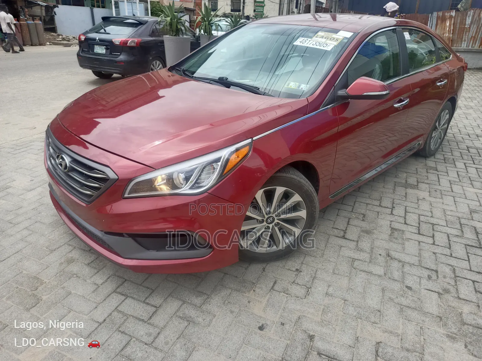 Hyundai Sonata Sport Sedan FWD (2.4L 4cyl 6A) 2016 Red