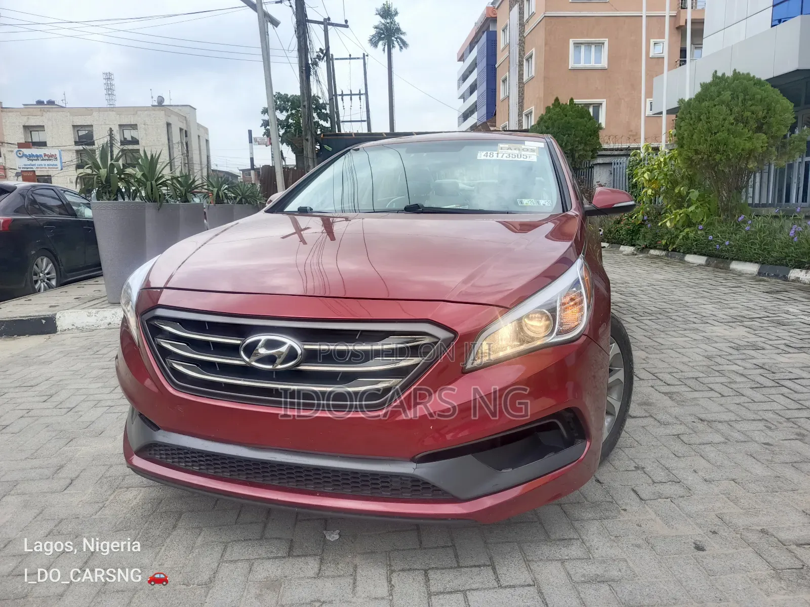 Hyundai Sonata Sport Sedan FWD (2.4L 4cyl 6A) 2016 Red