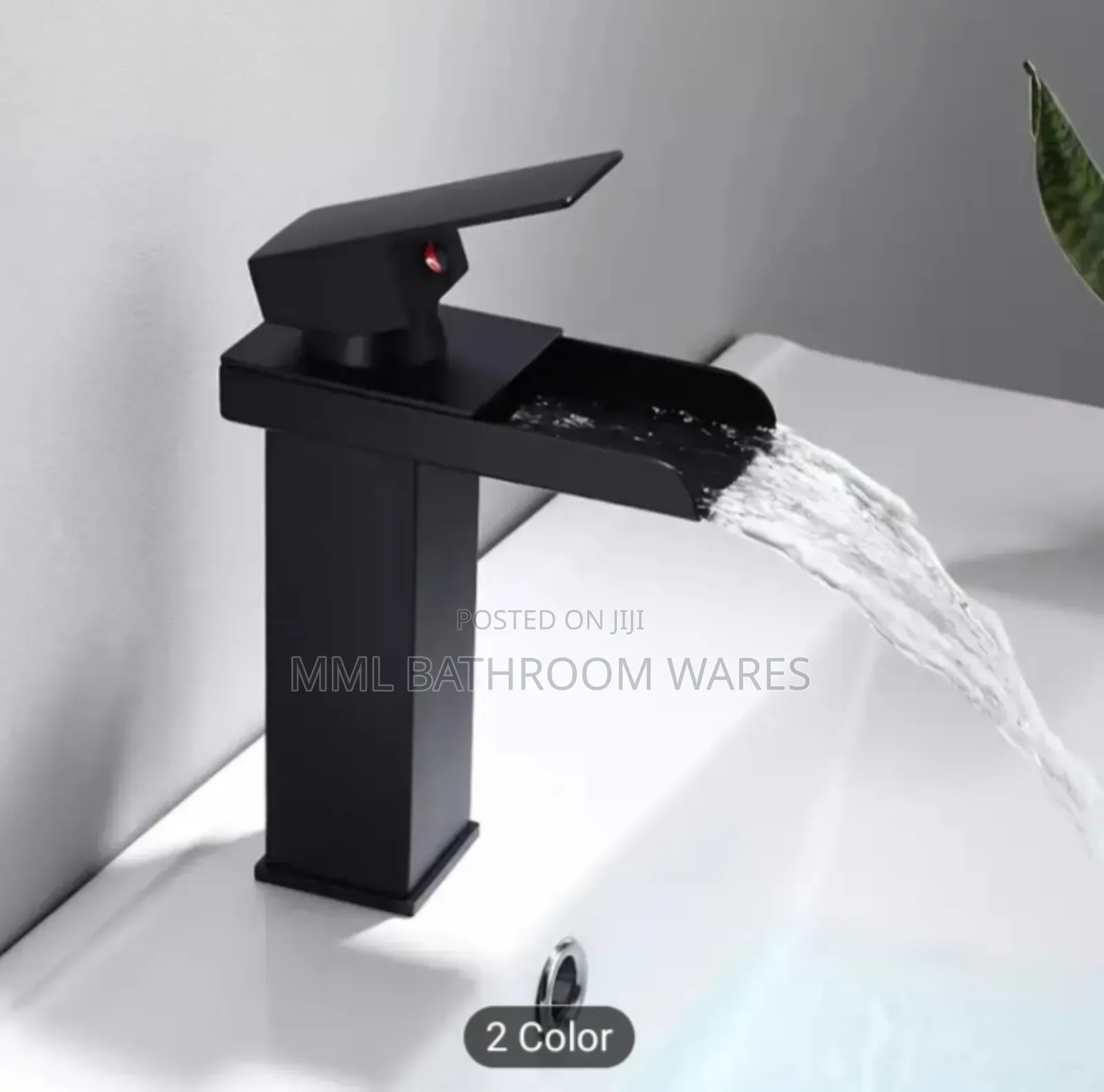 Modern Bathroom Sink Faucet With Waterfall Spout