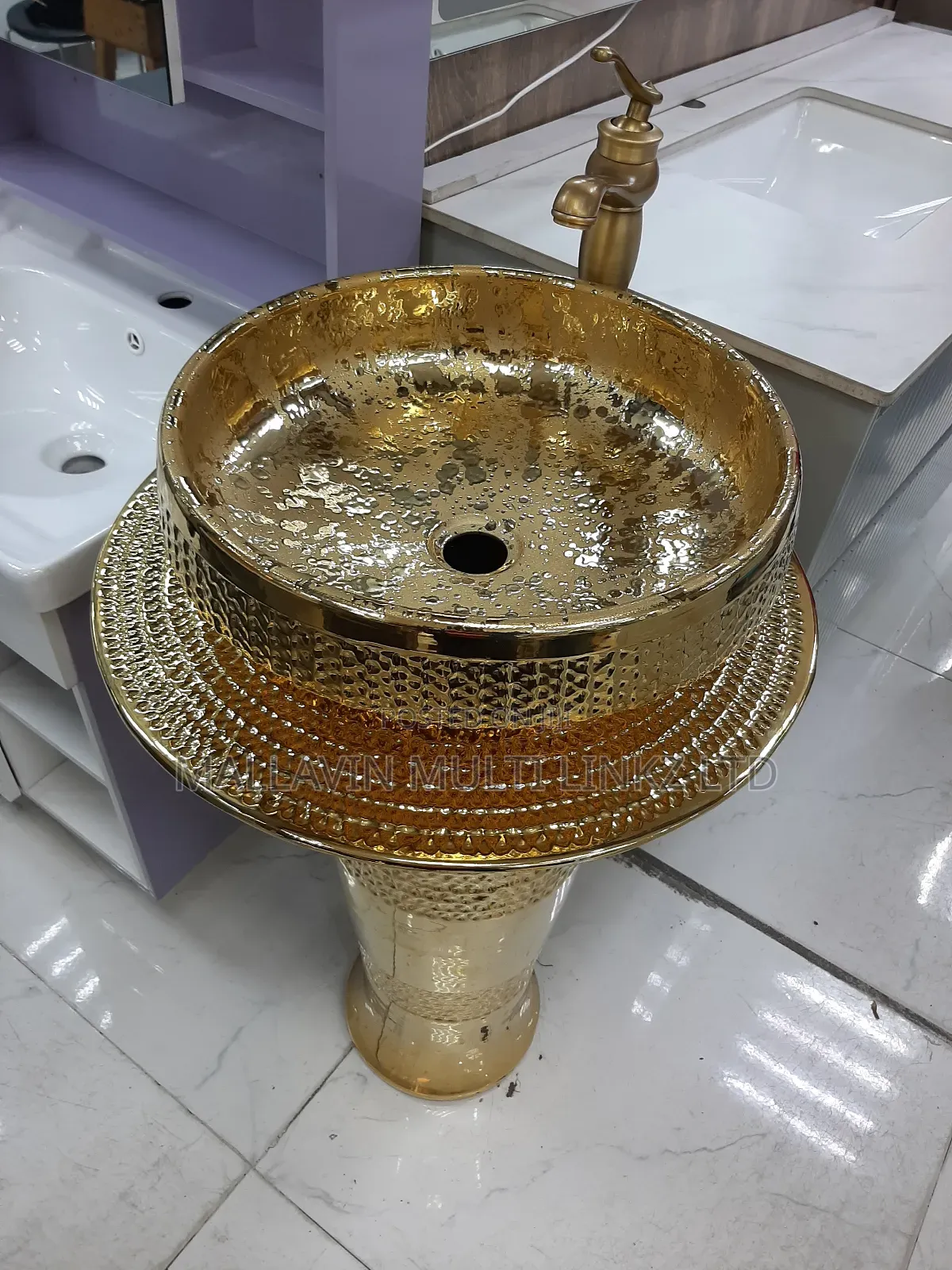 Gold Exotic Wash Hand Basin