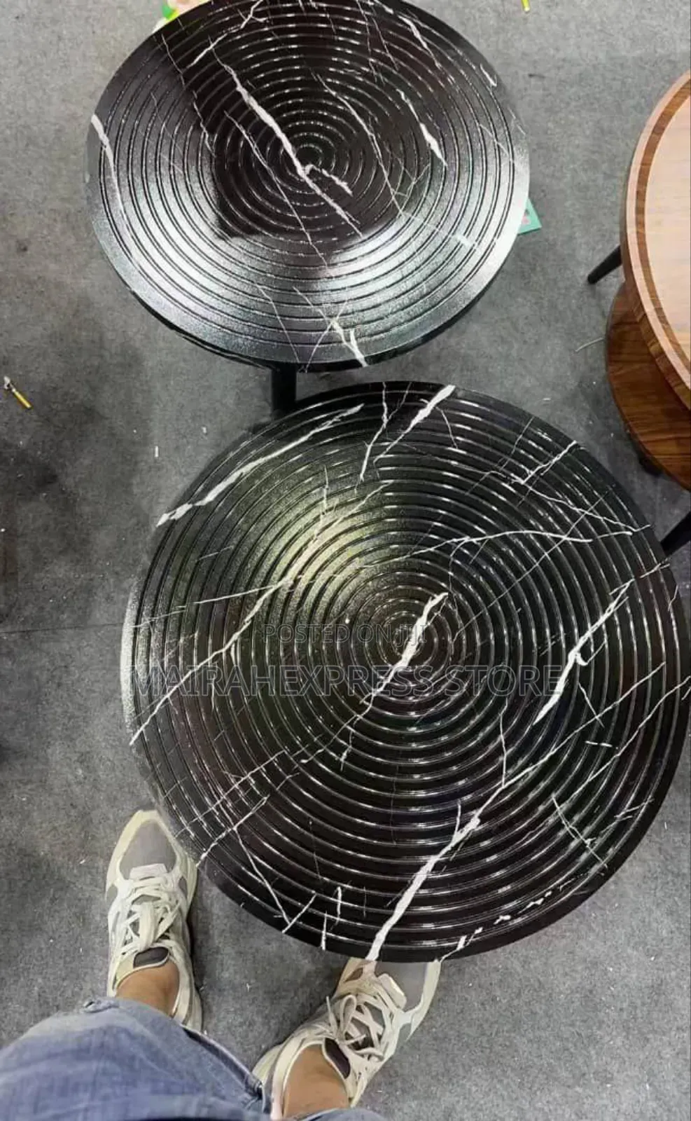 2units Luxury Coffee Tables Set