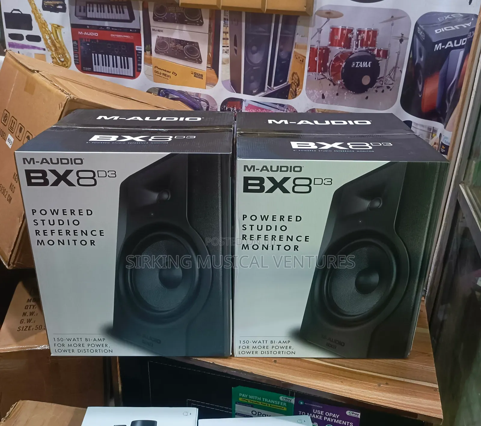 Studio Monitor Speaker M-Audio Bx8-D3