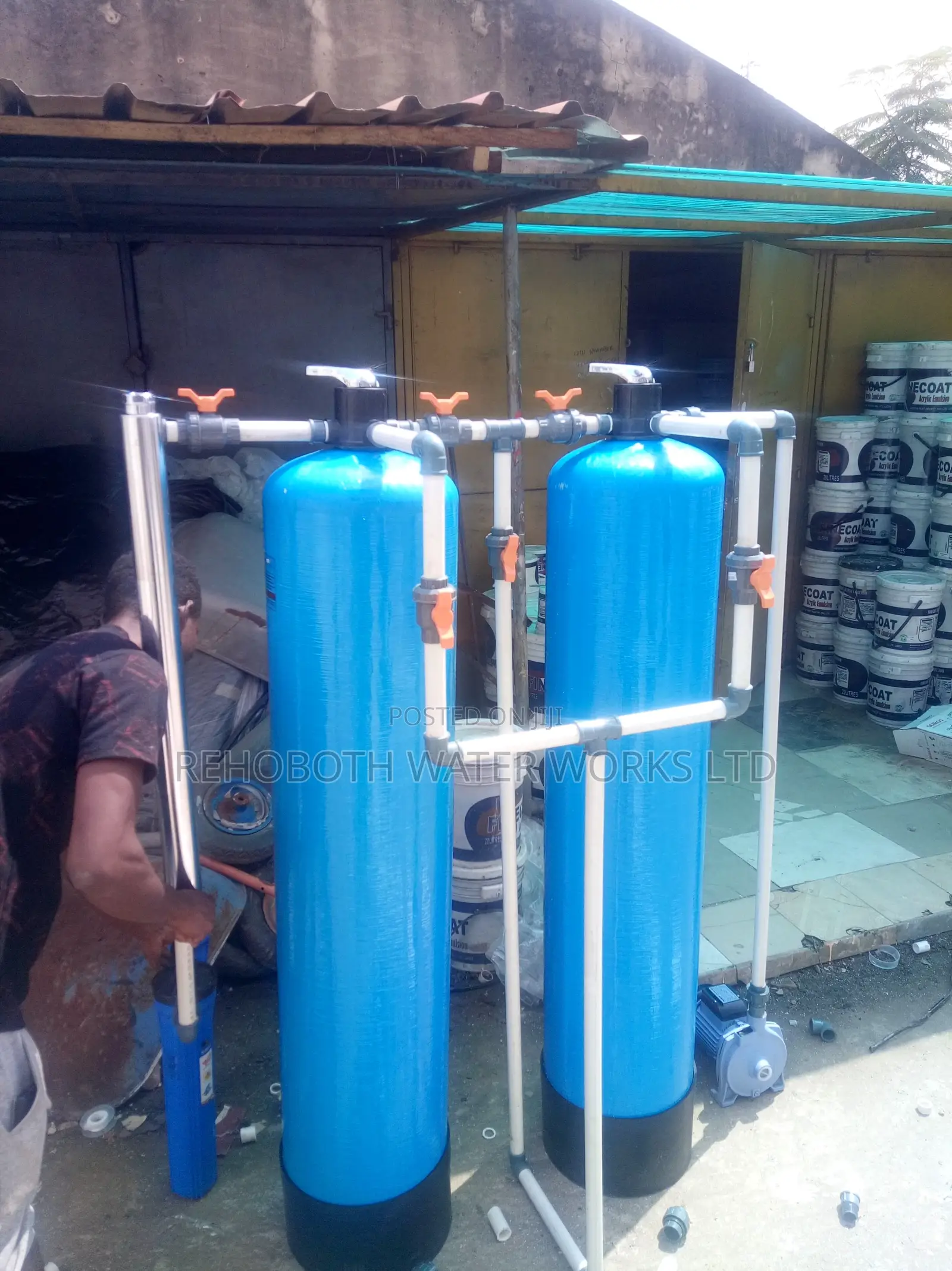 Fibre Water Treatment Plant