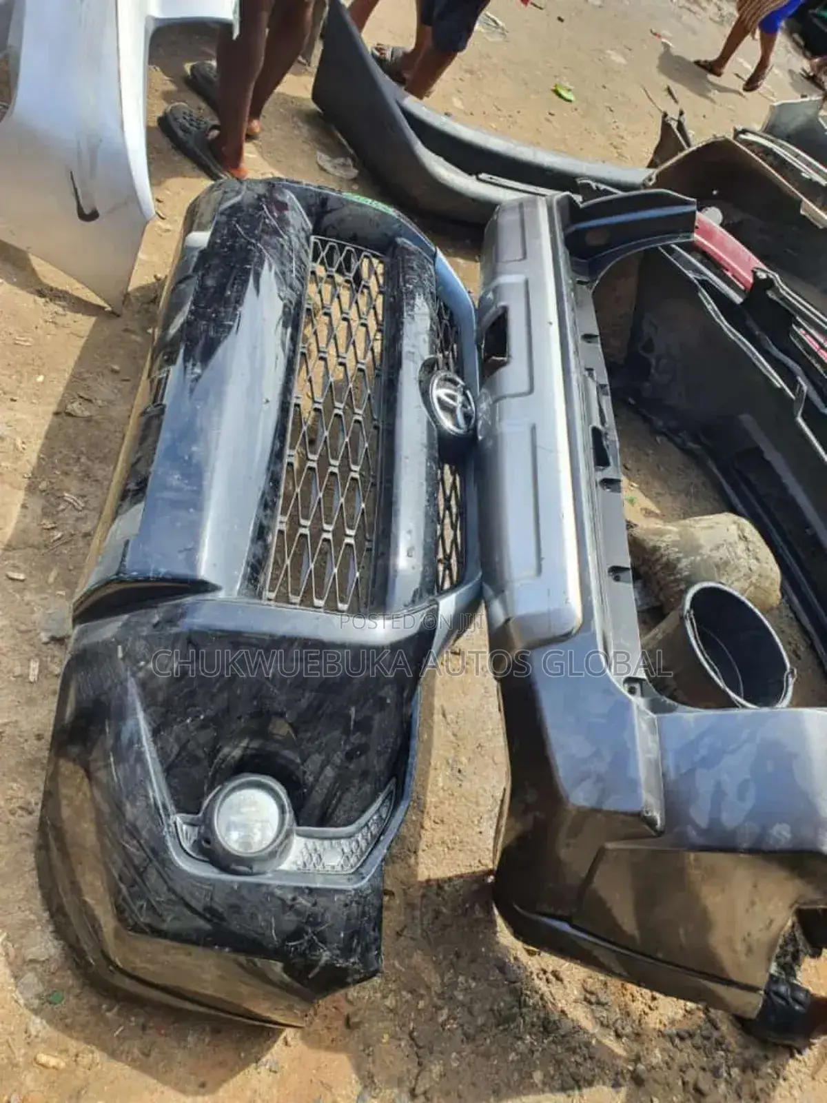 Front and Back Bumper for 4runner 2015 Tiger Face
