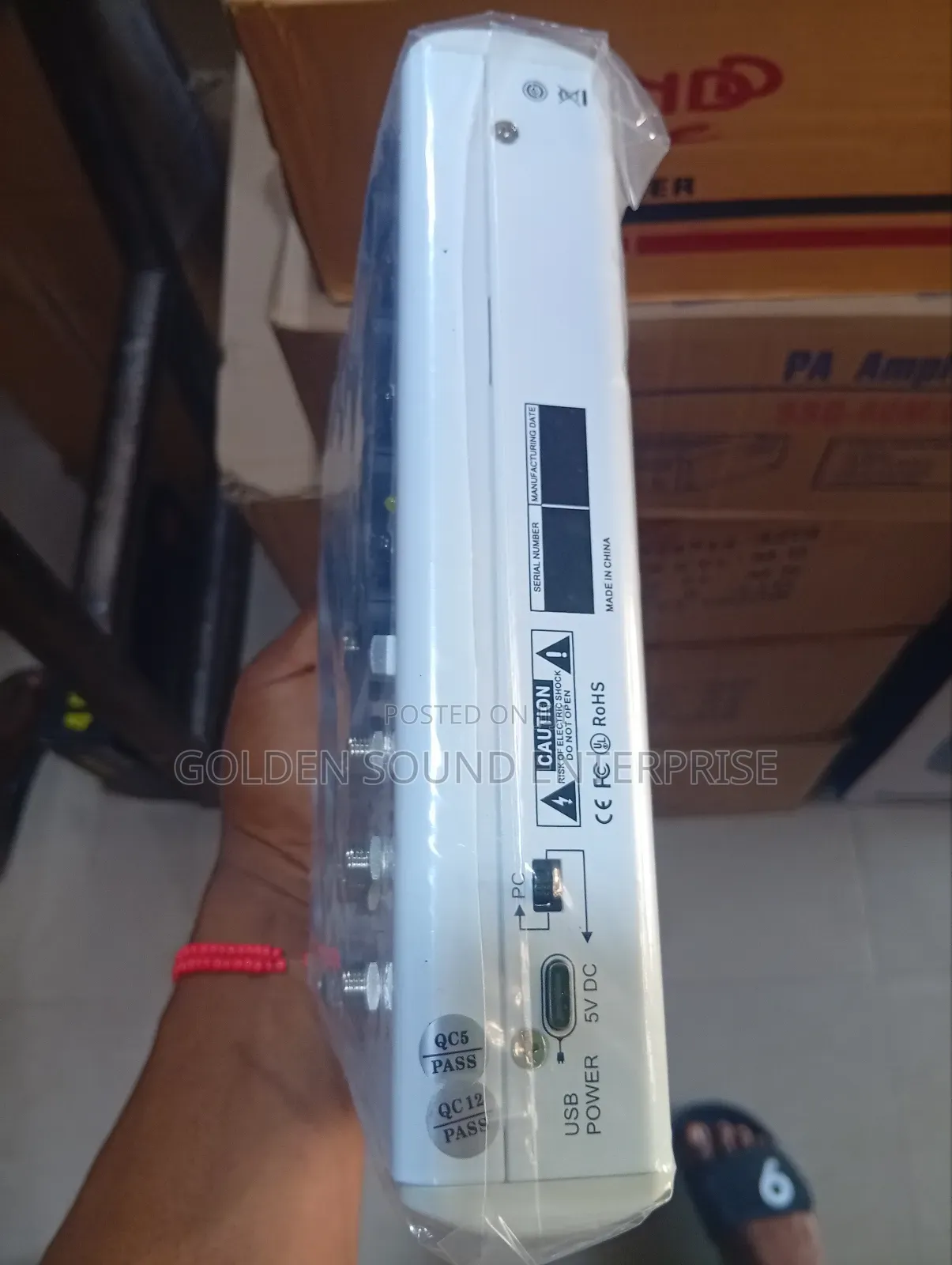 Reks Professional Flat Mixer 7 Channels