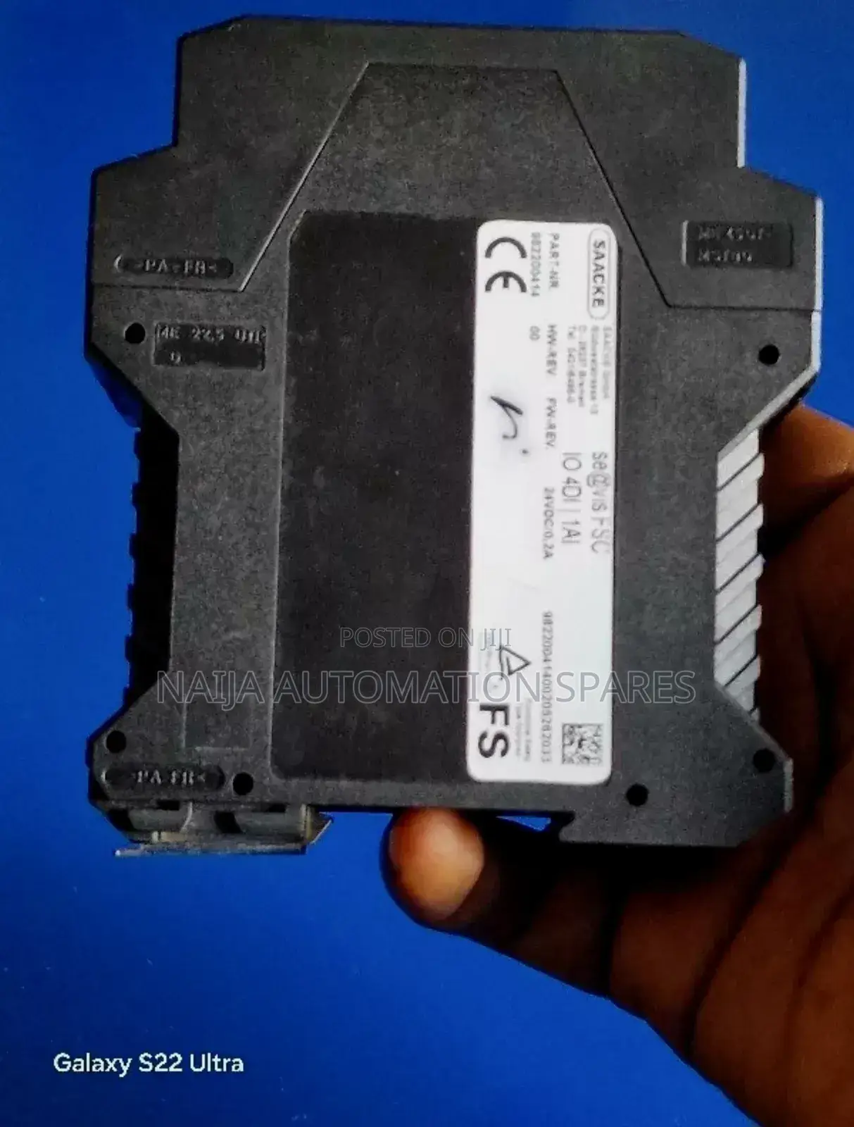 Saacke Seavis FSC Io 4di/ Iai Burner Relay Module