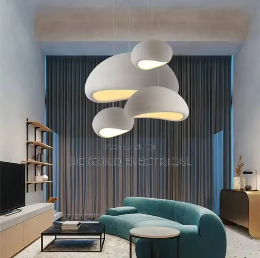 Wabi Sabi Led Pendant Chandeliers Light Living Dining Room