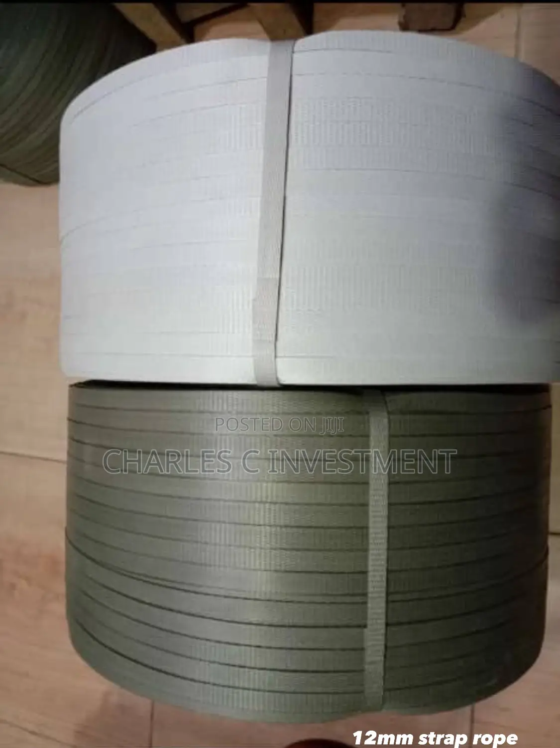 Strapping/Binding Rope,12mm ,White .2,000 Meters.