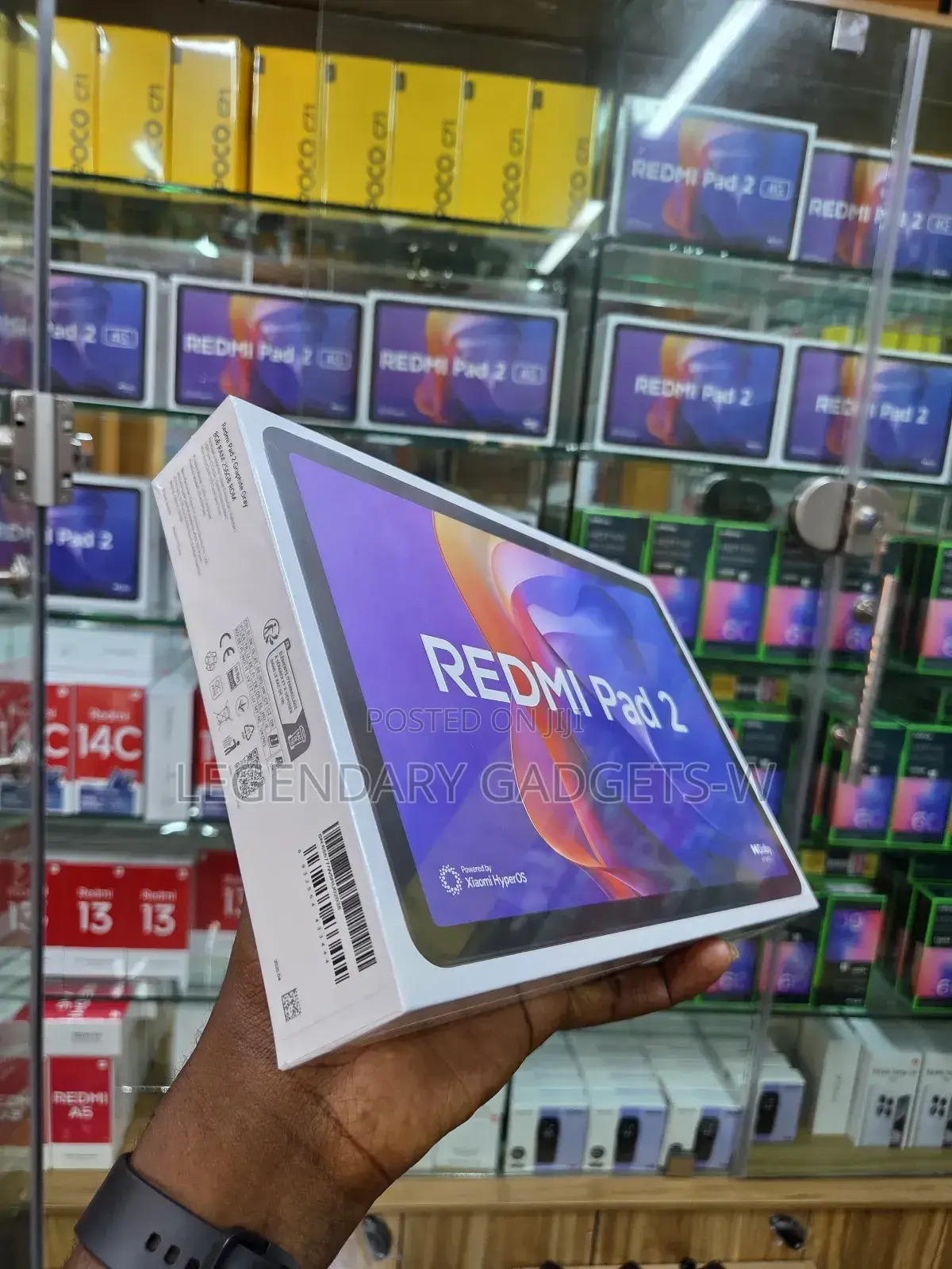 New Xiaomi Redmi Pad 2 128 GB Gray