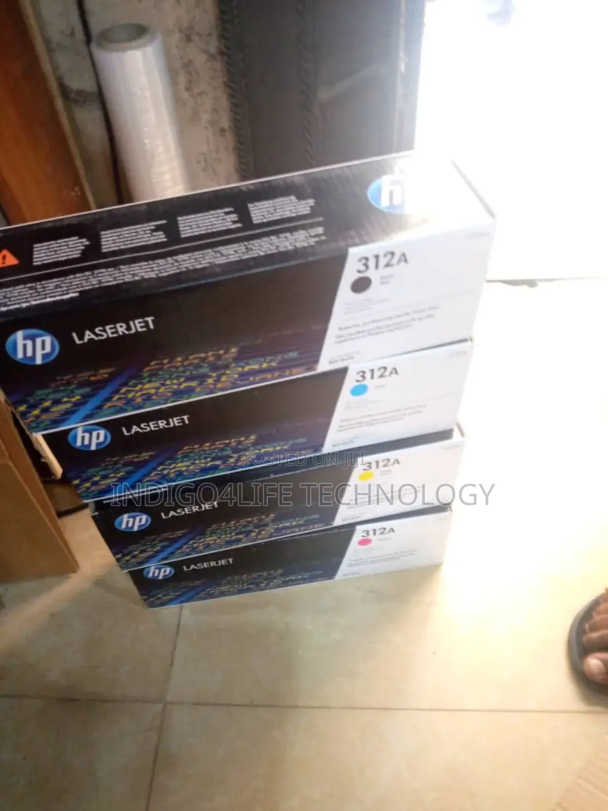 Hp 312a Laserjet Toner Black Magenta Cyan Yellow