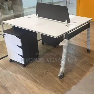 Top Quality 2seater Workstations With 2 Mobile Drawers