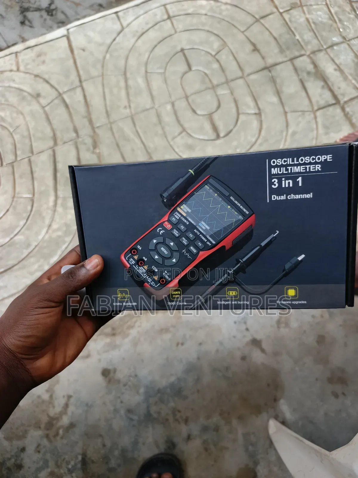 Oscilloscope Multimeter 3 In1 Dual Channel