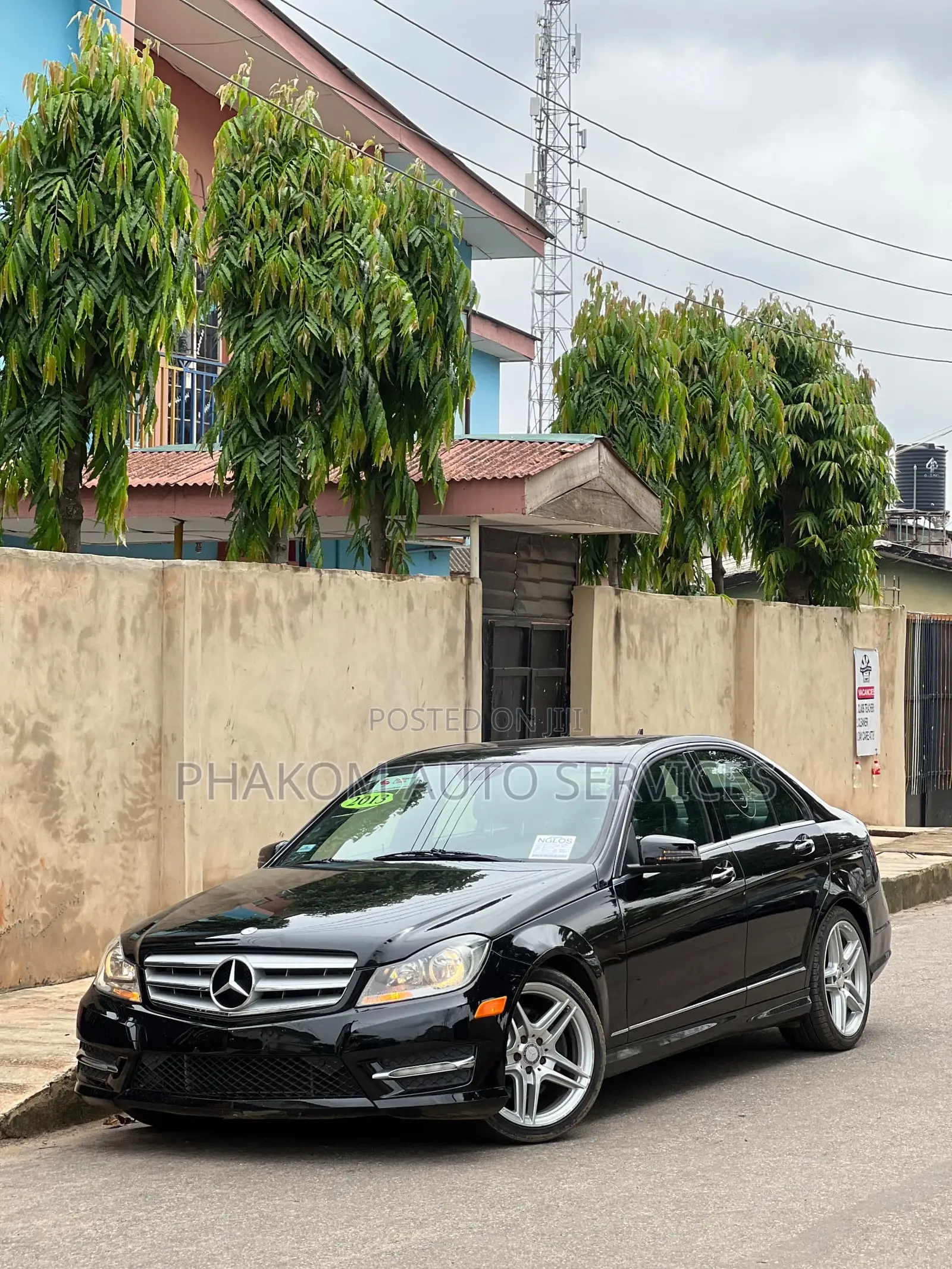 Mercedes-Benz C300 Luxury 4Matic Sedan AWD (3.5L 6cyl 7A) 2013 Black